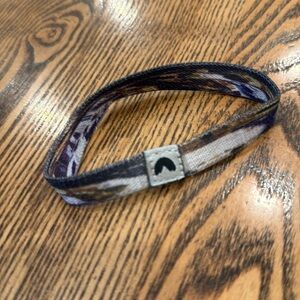 Nature Backs Flip Trip Reversible Stretch Bracelet